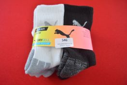Puma Dry Cell Child’s Socks Size: 12-1.5 10prs