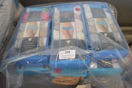 *Six 6pks Women’s Cotton Bikini Briefs Size: Assorted