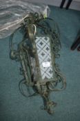 Decorative Metal Lantern Light Fitting