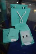 Tiffany & Co. Sterling Silver Heart Earrings