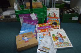 Children's Craft Sets etc. and Storage Baskets