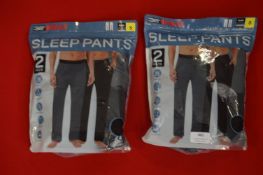 *Two 2pks 32 Degrees Heat Sleep Pants Size: S