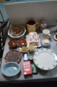 Vintage Pottery Dishes, Bowls, Jugs, etc.