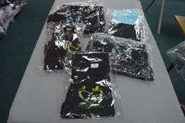 *Twelve Assorted Yoga Clothing Items Size: M