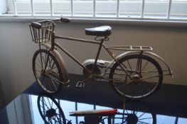 Metal Model Vintage Style Bicycle