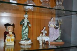 Decorative Figurines, Clowns, etc.