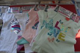Five 3pks Vigoss Girl’s T-Shirts Size: M