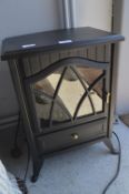 Electric Log Effect Stove
