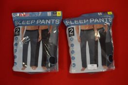 *Two 2pks 32 Degrees Heat Sleep Pants Size: S