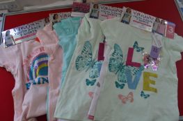 Five Assorted 3pks Vigoss Girl’s T-Shirts