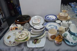 Assorted Vintage Pottery Including Royal Worcester