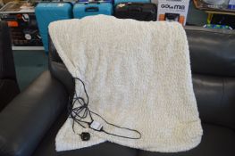 *Brookstone Plush Heated Throw