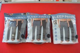 *Three 2pks 32 Degrees Heat Sleep Pants Size: S