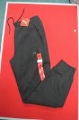 *Puma Black Joggers Size: M