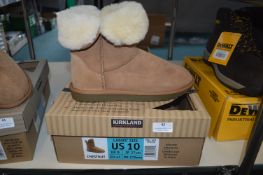 *Kirkland Women’s Size: 8 Scalloped Edge Boots