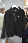 *Fila Black Fleece Jacket Size: L