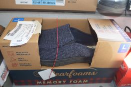 *Dearfoams Men’s Slippers Size: L 10-11