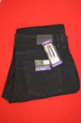 *Urban Star Men’s Black Straight Leg Jeans Size: 40x34