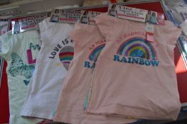 Five 3pks Vigoss Girl’s T-Shirts Size: M