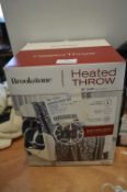 *Brookstone Heated Throw