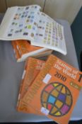 Five Stanley Gibbons 2010 Stamp Catalogues