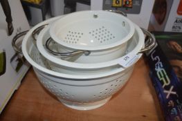 3pc Colander Set