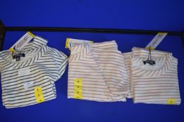 *Three Buffalo Striped T-Shirt Dresses Size: S