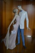 Lladro Figure of a Young Couple