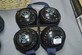 Set of Four Thomas Taylor Bowling Balls Size: 3