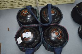 Set of Four Sterling Slimline Bowling Balls Size 1