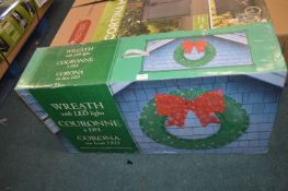 *LED Christmas Wreath