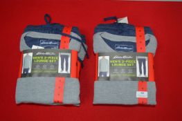 *Four Eddie Bauer Men’s 2pc Lounge Sets Size: M