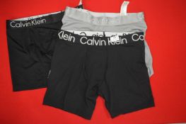 *Three Calvin Klein Men’s Boxers Size: M