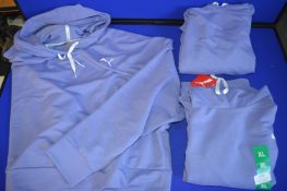 *Three Fila Hooded Sports Tops Size: XL