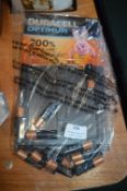 *Durcaell Optimum AA Batteries