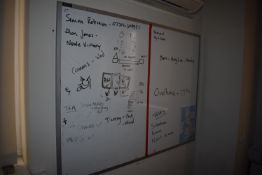 *Whiteboard 90x120cm (buyer to remover)