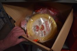 *Box of ~7 Buff Pads, and a Red Plastic Toolbox