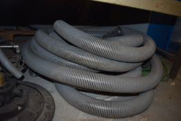 *Vacuum Pipes, Polishing Heads, Red Tub of Assorted Airpipes, etc.