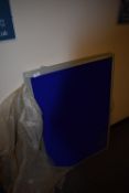 *Blue Four Panel Screen 70x100cm each panel