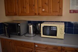 *Two Microwaves, and Two Kettles