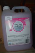 *2x 5L of Hand Soap Pink Pearl
