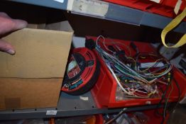 *Pipes, Extension Lead, Red Tub of Wires, and Six Briggs & Stratton Cylinder Heads Ref: 808381