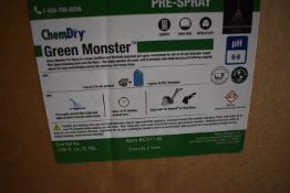 *4x 3.79L of ChemDry Green Monster