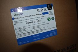 *4x 3.79L of ChemDry Professional Strength Spot Remover