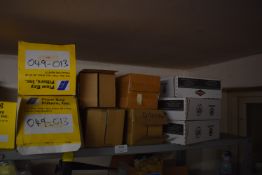 *Contents of Top Shelf to Including Assorted Filters