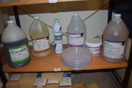 *Clean-Dry Pre-Spray, Green Monster, Oxy Bright Part A, Oxy Bright Part B, CCP Gold, etc.