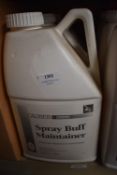 *3x 5L of Chemspec Spray Buff Maintainer
