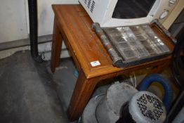 *Coffee Table 50x60cm x 55cm tall, and an Oriental Style Tray