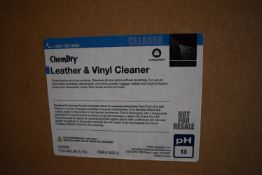 *4x 3.79L of ChemDry Leather & Vinyl Cleaner