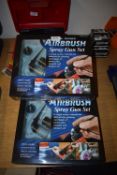 *Two Badger Airbrush Spray Gun Sets (new)